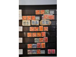 luchtpost "Airmailpaper from 5 grams to Aerogram", kleine collectie van 12 enveloppen w.b. enkele rampstukken en per KLM verv