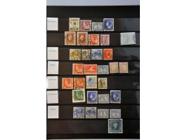 luchtpost "Airmailpaper from 5 grams to Aerogram", kleine collectie van 12 enveloppen w.b. enkele rampstukken en per KLM verv