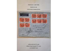 Air Mail. Graf Zeppelin 65 cents - $ 2,60, some gumbends, cat.v. $ 1750