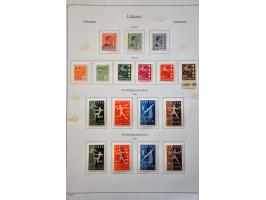 collection until 1941 used and */** with better sets and stamps in KaBe binder