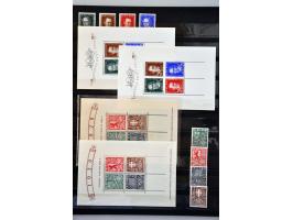 collection used */**  incl. many postmarks (local, railway, occupation etc.) in 2 stockbooks 