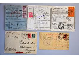 over 400 covers/postal stationery including many better 1918-1940 in shoebox