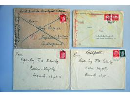 German Occupation World War II, collection of about 55 covers, mainly franked with Ostland overprints including registered in