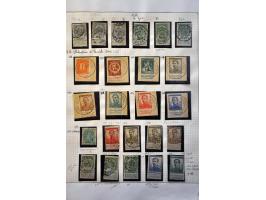 gespecialiseerde collectie 1894-1966 zowel gestempeld als */** met vele betere ex. en series w.b. Kardinaal Mercier, Ridder, 