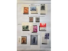 gespecialiseerde collectie 1894-1966 zowel gestempeld als */** met vele betere ex. en series w.b. Kardinaal Mercier, Ridder, 