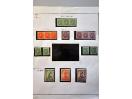 gespecialiseerde collectie 1894-1966 zowel gestempeld als */** met vele betere ex. en series w.b. Kardinaal Mercier, Ridder, 