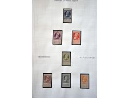 collectie 1849-1969 zowel gestempeld als */** verzameld met veel betere ex. en series w.b. uitgebreid klassiek, ongetand, Alb