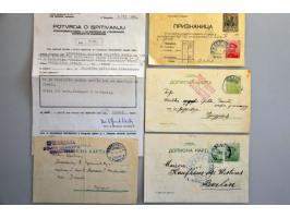 about 130 postal stationery used and unused including better items in small box