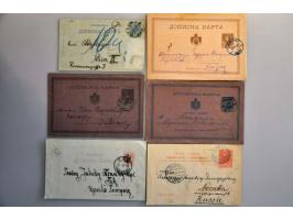 about 130 postal stationery used and unused including better items in small box