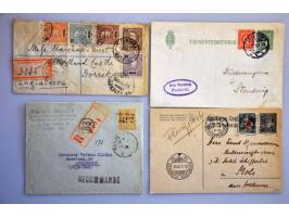 about 280 covers/postal stationery with better items of a.o. France, Italy, Scandinavia, Switzerland etc. in box