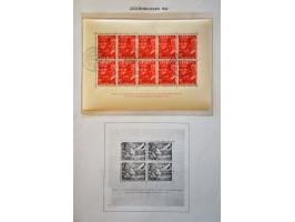 collectie 1852-1984 gestempeld met betere ex. w.b. 49 (2x), 104, 105, 130-131 (2x), LP12-13, Back of the Book etc. in 2 Impor