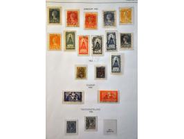 collectie 1852-1984 gestempeld met betere ex. w.b. 49 (2x), 104, 105, 130-131 (2x), LP12-13, Back of the Book etc. in 2 Impor