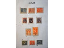 collectie 1852-1995 deels */** met betere nrs. en series w.b. 1-17, 49, 104-105, 130-131 etc. in 2 Davo albums