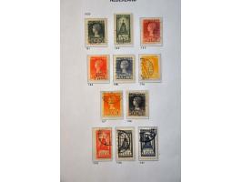 collectie 1852-1995 deels */** met betere nrs. en series w.b. 1-17, 49, 104-105, 130-131 etc. in 2 Davo albums