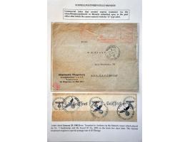 12 censored letters to/from Netherlands-Germany 1939-1944 including Danzig-Rotterdam September 29, 1939 with Von der Wehrmach