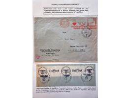 12 censored letters to/from Netherlands-Germany 1939-1944 including Danzig-Rotterdam September 29, 1939 with Von der Wehrmach