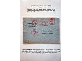 12 censored letters to/from Netherlands-Germany 1939-1944 including Danzig-Rotterdam September 29, 1939 with Von der Wehrmach