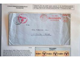 12 censored letters to/from Netherlands-Germany 1939-1944 including Danzig-Rotterdam September 29, 1939 with Von der Wehrmach