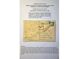 16 censored letters and parcel and postcards from the Netherlands to or from labour camps in Germany and occupied countries (