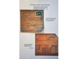 Liberation 1944-1945, 21 letters including 3x blue No. 8 SQDN NETHERLANDS . AIR . FORCES, purple Niet toegelaten on letter La