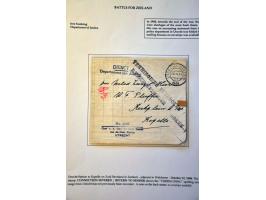 24 letters September 1944-January 1945 within Netherlands, mainly from/to South (liberated areas) with different cancels and 