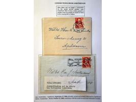 24 letters September 1944-January 1945 within Netherlands, mainly from/to South (liberated areas) with different cancels and 