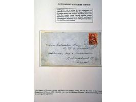 5 envelopes and 1 postcard from September 1944 including confiscated mail by the Allies (censored), letter by Hindeloopen beu