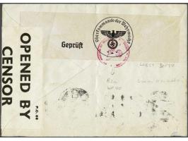 Envelope from Berlin 18.4.40 to Postbus 601 Amsterdam with 25 Pf. rate (Postbus 601 was the undercover address of Thomas Cook