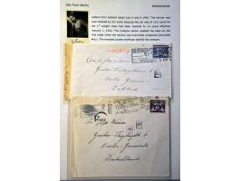 18 fan mail letters August 1941 to January 1943 to the movie actress Ilse Werner in Berlin (born in Batavia 1921 as Ilse Char