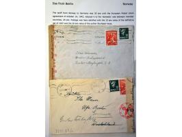 18 fan mail letters August 1941 to January 1943 to the movie actress Ilse Werner in Berlin (born in Batavia 1921 as Ilse Char