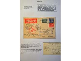 5 letters and 1 card from September 1941-November 1943 to Dr. Arthur Widerkehr Zürich (a Swiss lawyer who was an intermediary