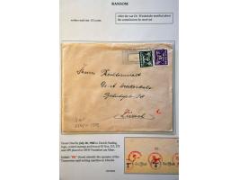 5 letters and 1 card from September 1941-November 1943 to Dr. Arthur Widerkehr Zürich (a Swiss lawyer who was an intermediary