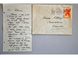 10 letters 1941-1946 all to Miss Herllings Zaandam (nurse on board of the ship M.V. Oranje), including from Neth.Indies with 