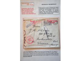 Red Cross letter PORTVRIJ (postage free) from 's-Gravenhage 20.IX.1940 to Holl. Geisel 94 (a Dutch hostage, number 94, due to