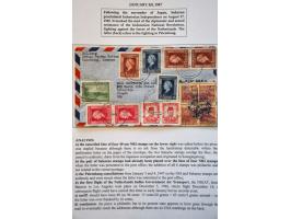 Netherlands colonies, 14 letters, most censored and concerning WWII