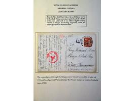 German fieldpost 19 censored letters and cards, most to the Netherlands including Geprüft Feldpostprüfstelle (censored by fie