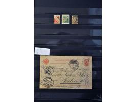 classic material including larger units unused, better stamps, cancellations, some varieties, Levant etc. on stockcards