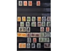 classic material including larger units unused, better stamps, cancellations, some varieties, Levant etc. on stockcards