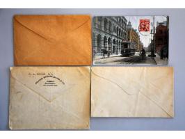 ca. 30 covers/postal stationery including better items, Shanghai Local post (unused) etc.