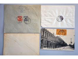 ca. 30 covers/postal stationery including better items, Shanghai Local post (unused) etc.