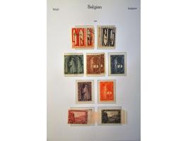 collectie 1849-1993 gestempeld, later */** met betere ex. en series w.b. doubletten en deels dubbel verzameld in 4 albums in 