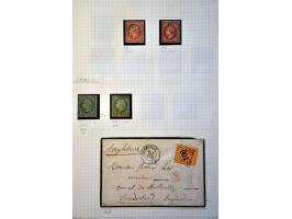 collection from 1849 onwards including many covers with better ex. and sets, some forgeries in 14 ringbinders and envelope 