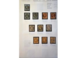 collection from 1849 onwards including many covers with better ex. and sets, some forgeries in 14 ringbinders and envelope 