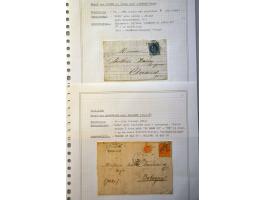 collection from 1849 onwards including many covers with better ex. and sets, some forgeries in 14 ringbinders and envelope 