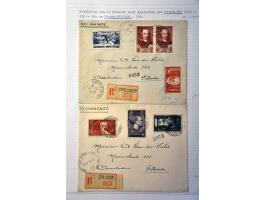 collection from 1849 onwards including many covers with better ex. and sets, some forgeries in 14 ringbinders and envelope 