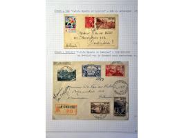 collection from 1849 onwards including many covers with better ex. and sets, some forgeries in 14 ringbinders and envelope 