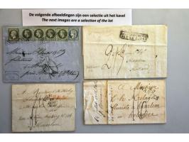 postal history including better covers (Yv. 19, 25 (4x) and 37 on cover to Metzerul Germany), including some other countries 