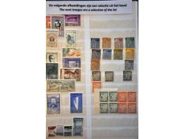 incl. older material and topical stamps, mostly */** in 3 stockbooks