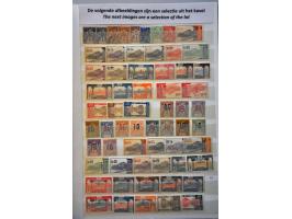 collection 1904-1992 mostly ** including booklets and mini-sheets attached in separate cover in  stockbook