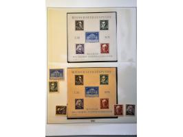 collection with better stamps and sets including with BPP expertising marks (a.o. Jasch, Kramp, Kunz, Lippschutz and Ströh) c